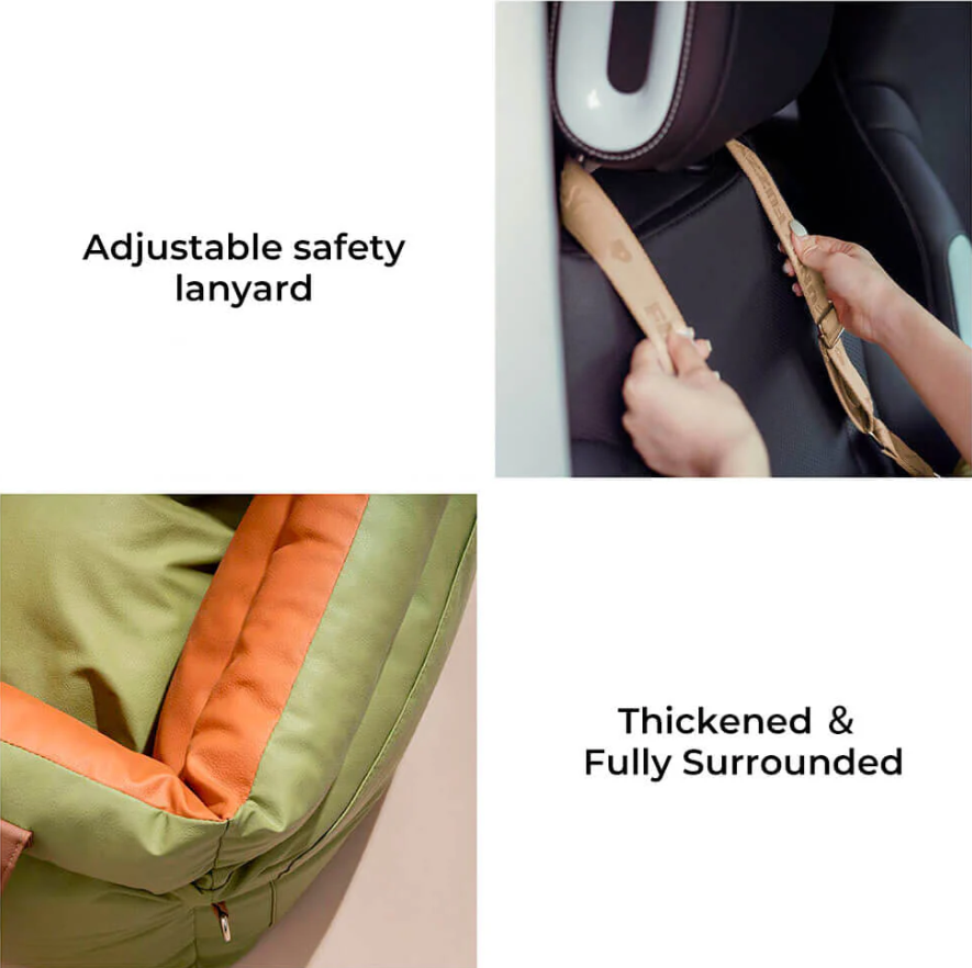 CloudyPaw™ Deluxe Back Seat Carrier