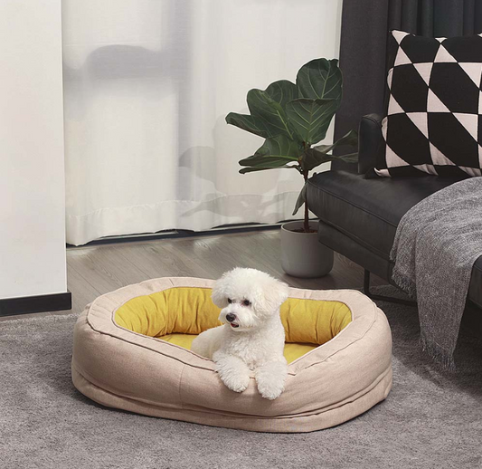 CloudyPaw™ Orthopedic Memory Foam Donut Bed